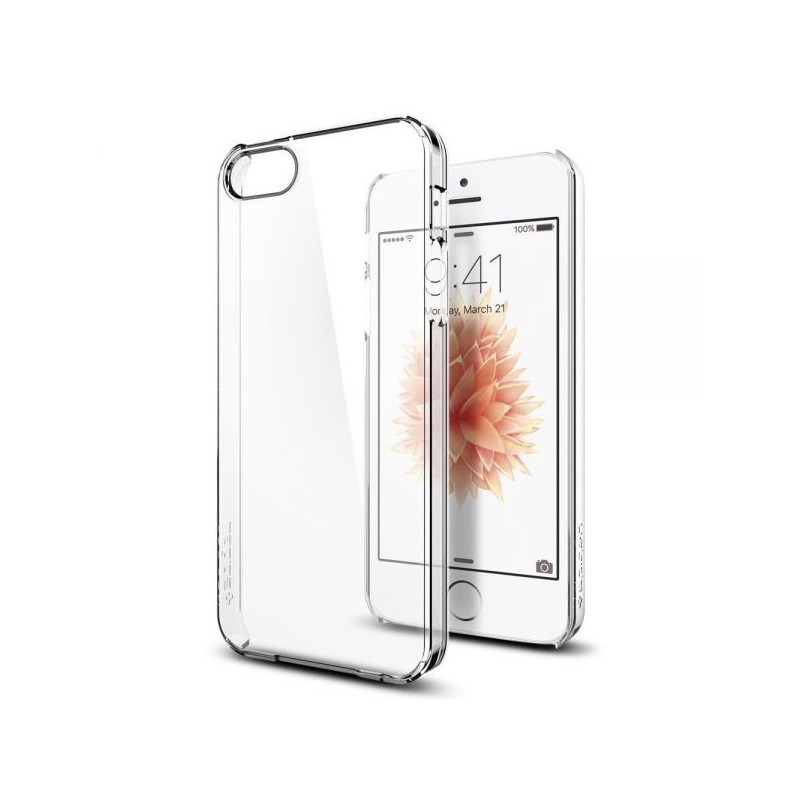 CUSTODIA IPHONE 5/5S/SE THIN FIT CL CRYSTAL CLEAR