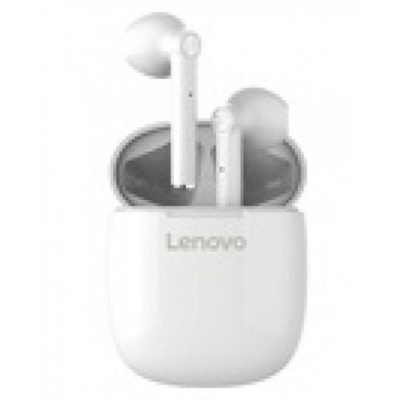 AURICOLARI BLUETOOTH 5.0 LENOVO IPX5 WATER RESISTANT HT30 WHITE