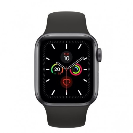 WATCH 5 40MM GPS SPACEGREY ALLUM. BLACK SPORT BAND