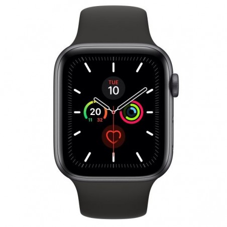 WATCH 5 44MM GPS SPACEGREY ALLUM. BLACK SPORT BAND