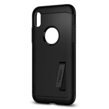 CUSTODIA IPHONE"X"SLIMARMOR BLACK SPIGEN