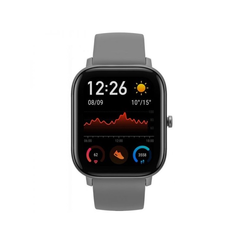 SMARTWATCH 1,65" TOUCH ANDROID/IOS AMAZFIT GTS GREY ACTIVITY TRACKER