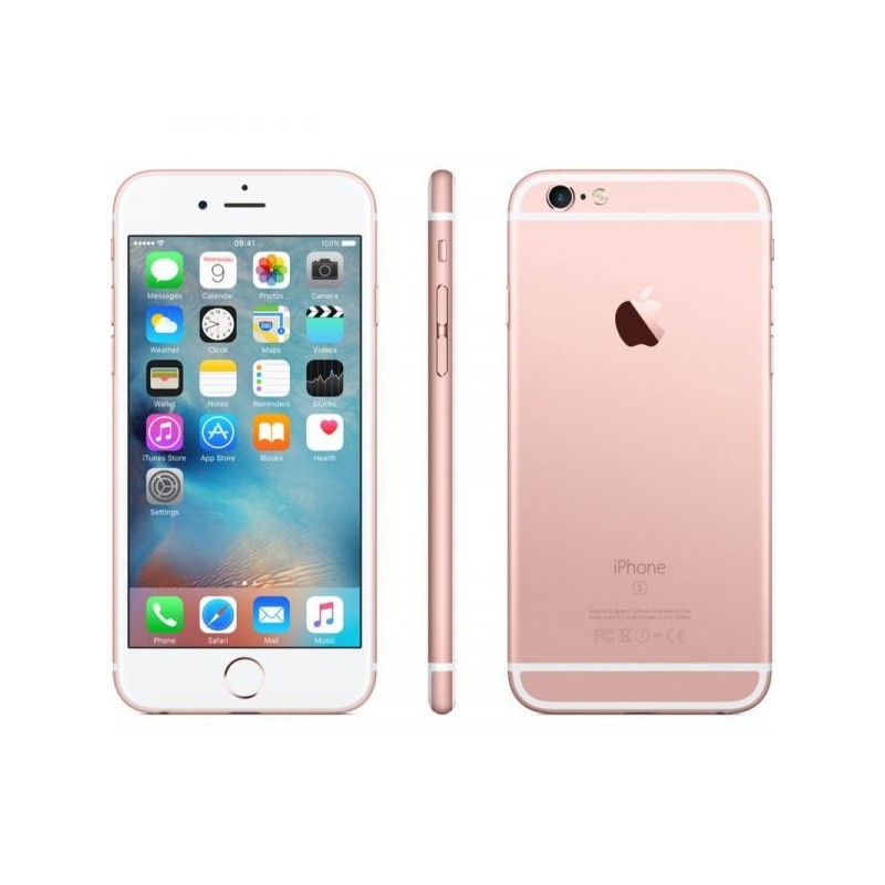 IPHONE 6S 128GB RICOND.ROSE GOLD A GRADO A - GARANZIA 1Y/ 3 MESI BATT