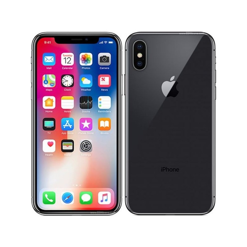 IPHONE X 64GB RICOND. GRAY A GRADO A - GARANZIA 1Y/ 3 MESI BATT