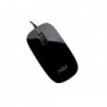 MOUSE USB OTTICO 3D SLIM BK 1000 DPI PLUG&PLAY ADJ