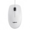 MOUSE B100 LOG OEM USB WH WHITE CON SCROLLING