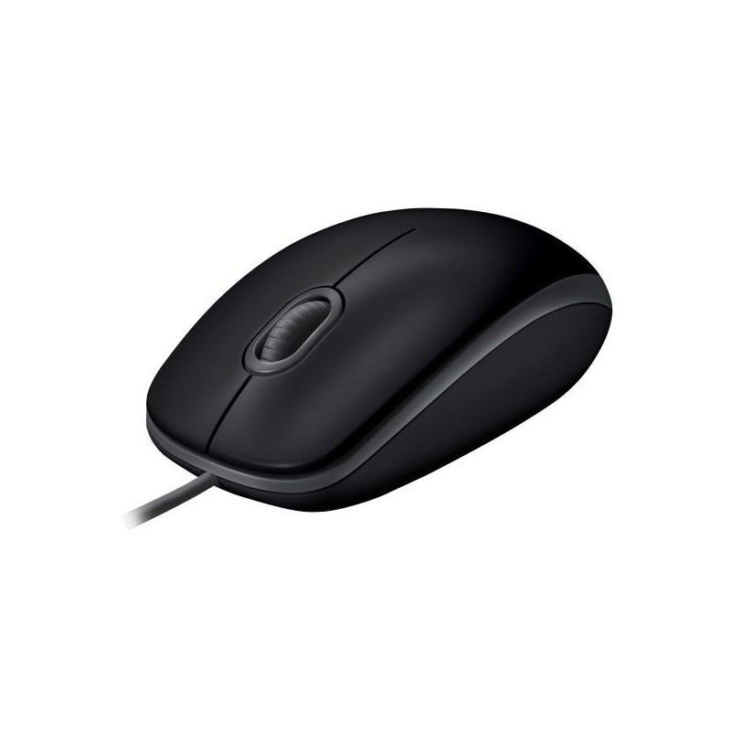 MOUSE B110 LOG SILENT DARK OPTICAL NERO CON SCROLLING USB