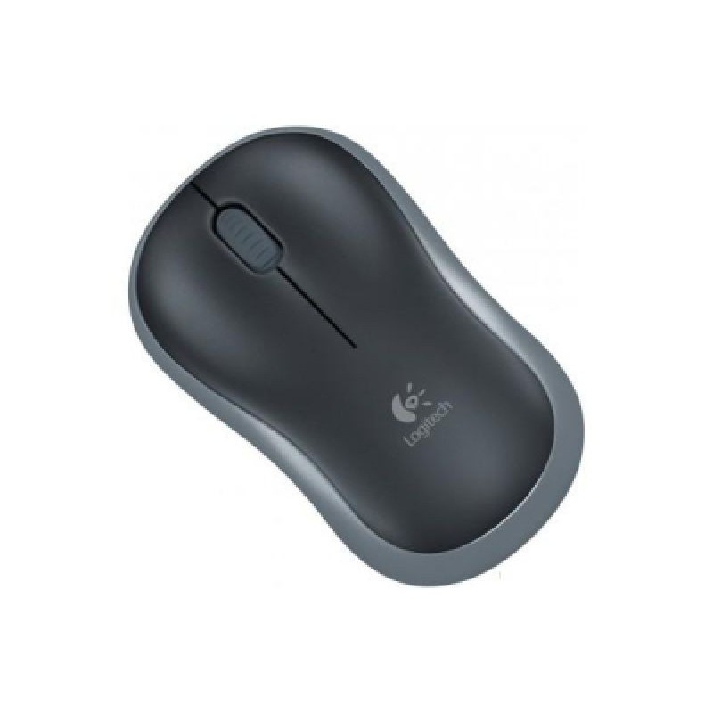 MOUSE M185 LOG CORDLESS NERO/GREY LOGITECH USB NANO RECEIVER