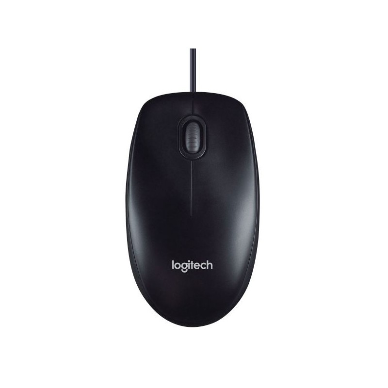 MOUSE M100 LOG OEM USB BLACK NERO CON SCROLLING