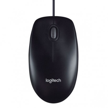 MOUSE M100 LOG OEM USB BLACK NERO CON SCROLLING