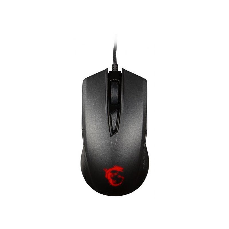 MOUSE GAMING CLUTCH GM40 BLACK USB CON FILO 3600DPI 9 TASTI