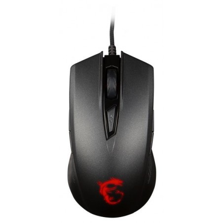 MOUSE GAMING CLUTCH GM40 BLACK USB CON FILO 3600DPI 9 TASTI