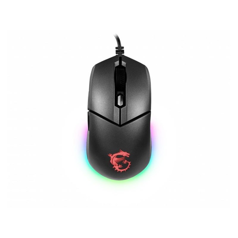 MOUSE GAMING CLUTCH GM11 BLACK USB CON FILO 2400DPI 4 TASTI