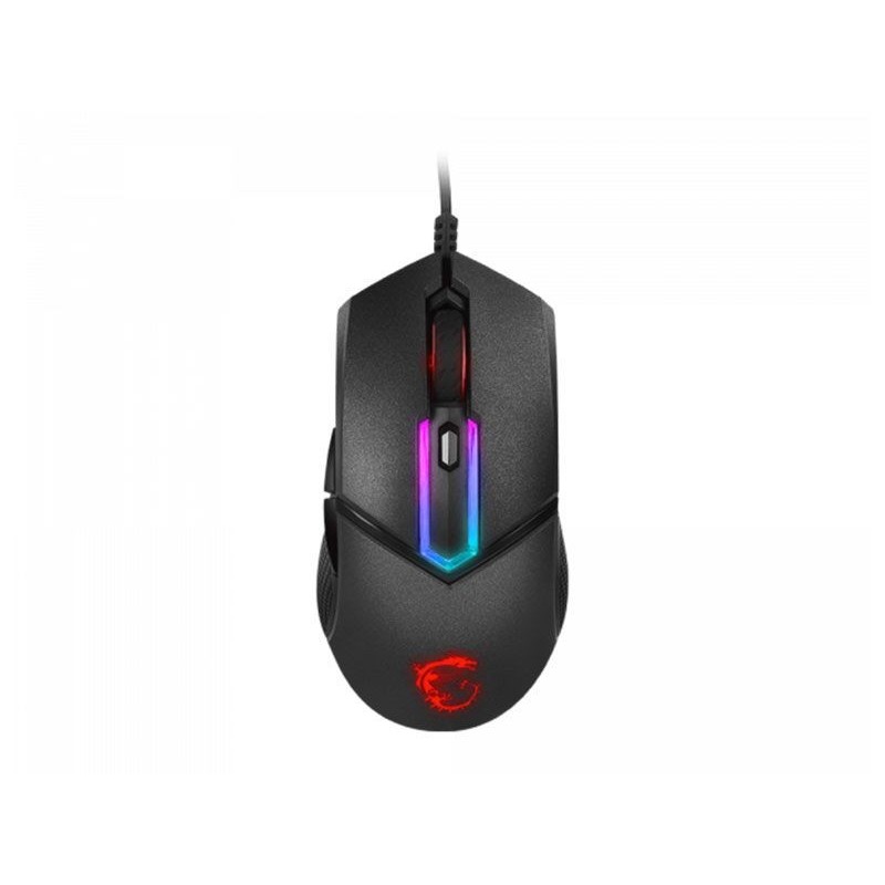 MOUSE GAMING CLUTCH GM30 BLACK RGB USB CON FILO 6200DPI