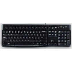 TASTIERA K120 LOG BLACK USB...