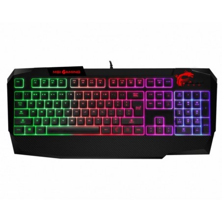 TASTIERA GAMING VIGOR GK40 BLACK USB ILLUMINAZIONE RGB