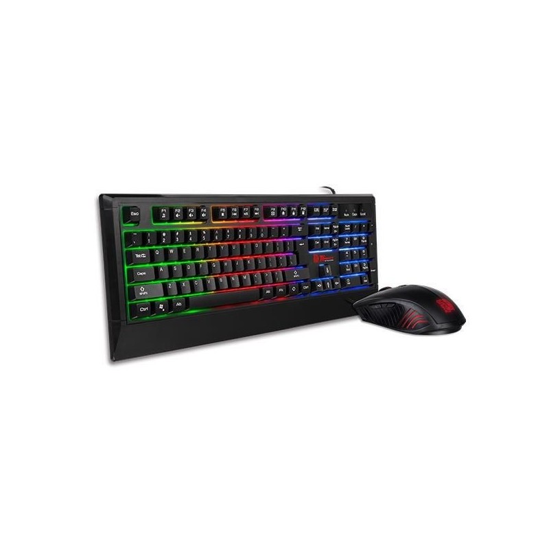 TASTIERA + MOUSE GAMING CHALLENGER COMBO NERA RGB