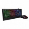 TASTIERA + MOUSE GAMING CHALLENGER COMBO NERA RGB