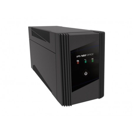 UPS 1,2 KVA DESKTOP LINE INT.OFFICE SERIES 2-SCHUKO+USB LED BK ADJ