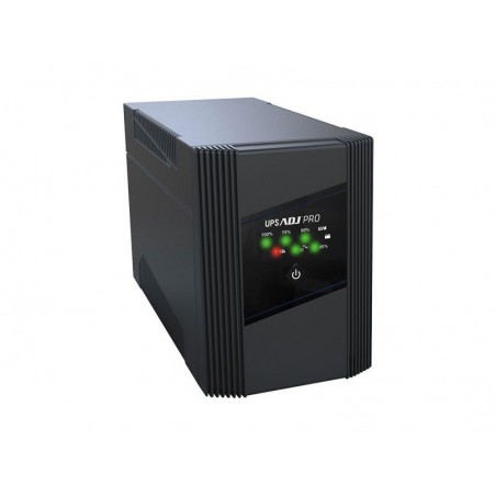 UPS 1,6 KVA DESKTOP LINE INT.PRO SERIES 4-IEC+2-IEC PROT LED BK ADJ