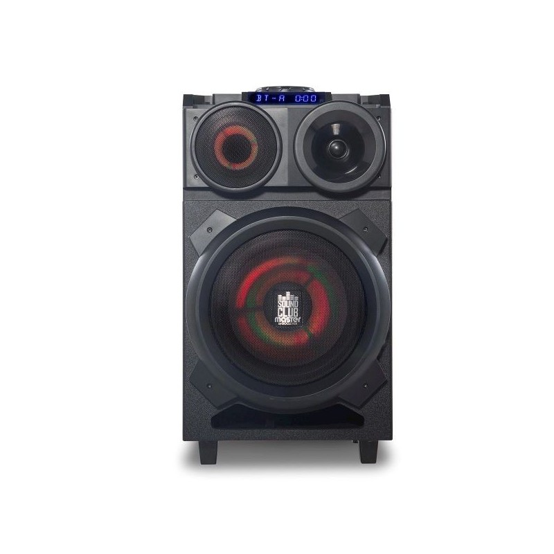 SPEAKER GOCLEVER SOUND CLUB MASTER BLUETOOTH RADIO 6000W DJ EFFECT