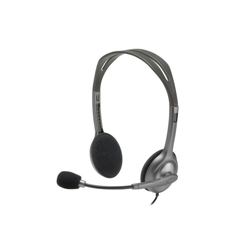 CUFFIA CON MICROFONO 3,5MM H110 HEADSET