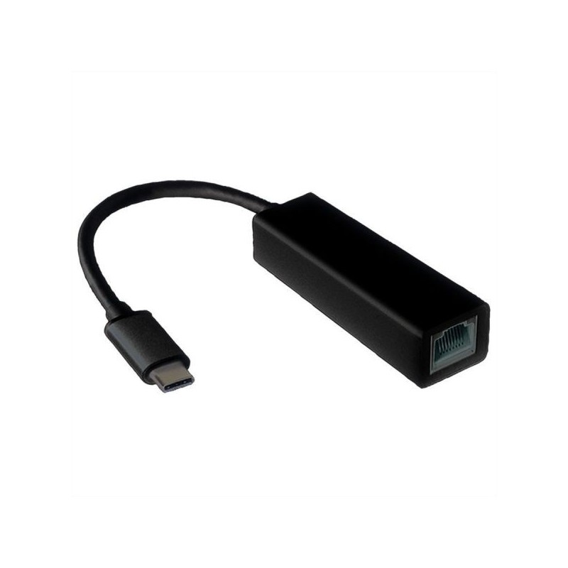 CONVERTITORE USB 3.0 TYPE C-GIGABIT ETHERNET ADPT CON CAVO VALUE