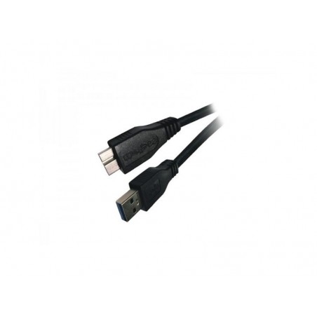 CAVO USB 3.0 A-MICRO B 2MT M/M BK ADJ