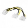 CAVO ALIMENTAZIONE DA PCI EXPRESS 8 POLI A 2 X 5,25 MOLEX