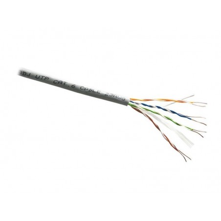 BOBINA RETE UTP CAT6 100MT CCA SL AWG23 CAVO FLESSIBILE ADJ