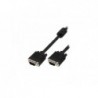 CAVO VGA 1,8MT M/M 15PIN BK SCHERMATO NO FERRITE ADJ