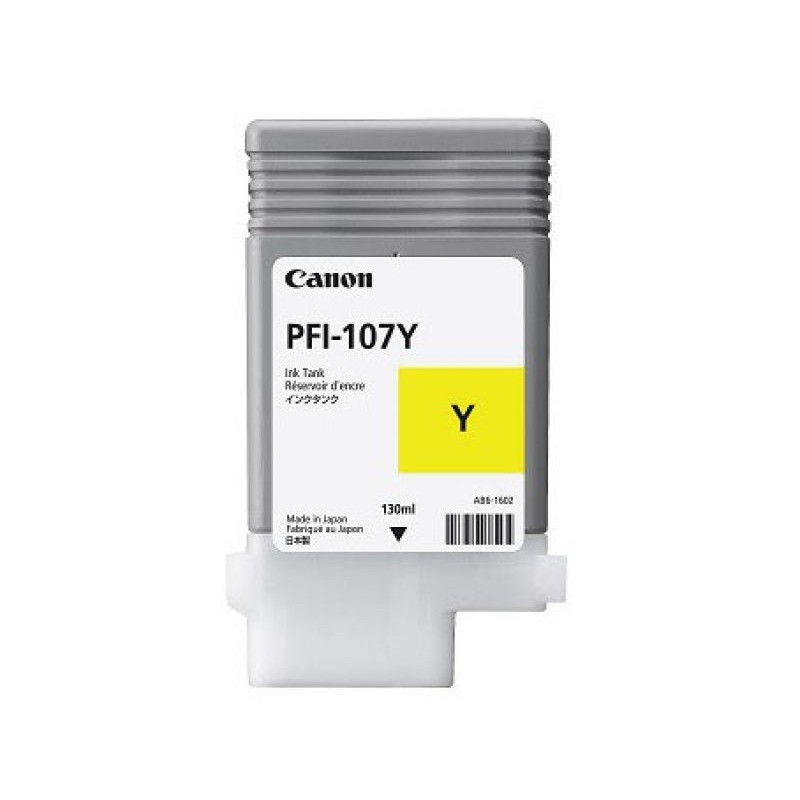 INK CANON PFI-107 GIALLO SERBATOIO PER IPF 770