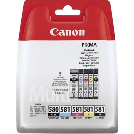 INK CANON PGI580/CLI581 CMYK 2PZ (K)