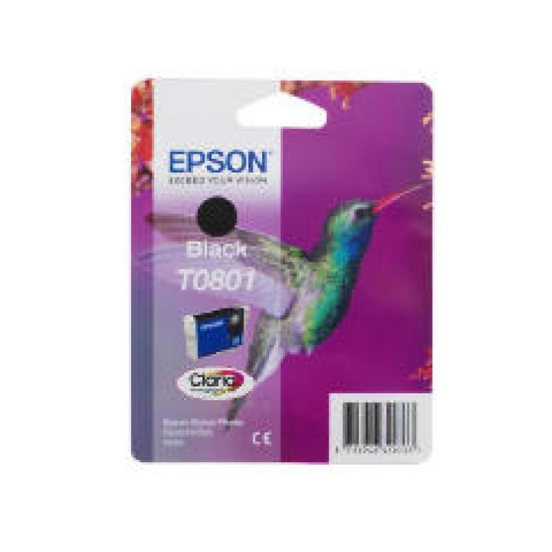 INK EPSON T0801 NERO PER STYLUS PHOTO R 265/285/360