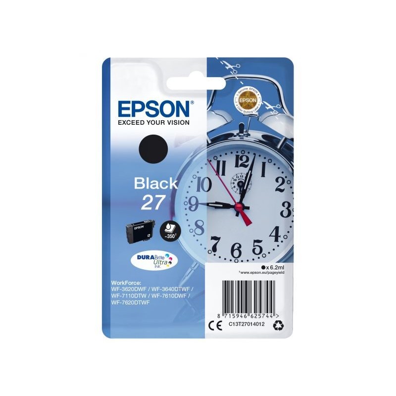 INK EPSON NERO PER WF-3620DWF 6,2ML 