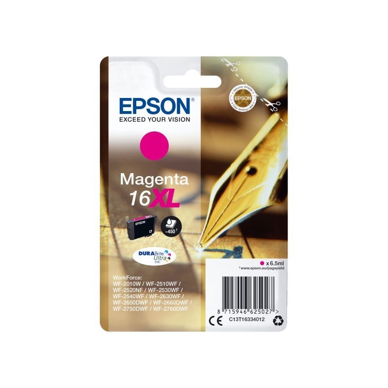 INK EPSON 16XL MAGENTA WF2010/2510 6,5ML