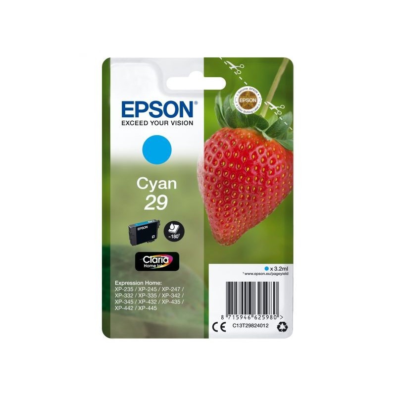 INK EPSON 29 CIANO PER XP235 3,2ML 