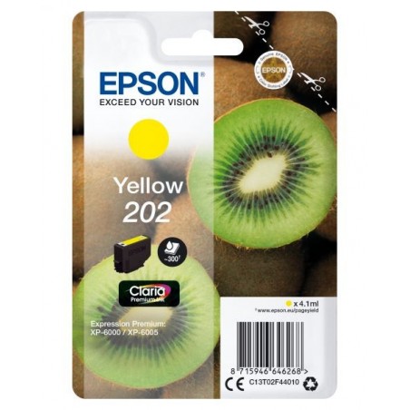 INK EPSON T02F4 GIALLO PER EXPRESSION PREMIUM XP 6000/6005