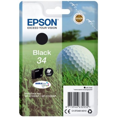 INK EPSON 34 NERO PER WORKFORCE PRO WF 3720DWF