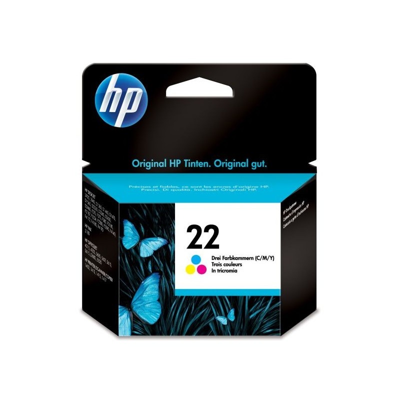 INK HP 22 C9352A CMY 138 PAG