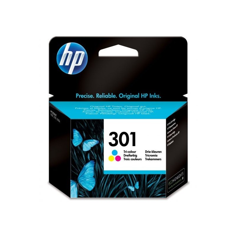 INK HP 301 CH562EE CMY DESKJET 2050 3ML 190 PAG