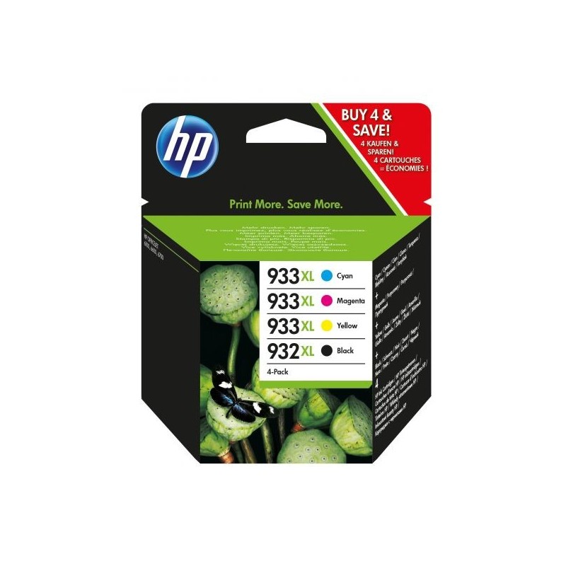 INK HP C2P42AE 932XL+933XL MULTIPACK NERO+CLR OFFICEJET 6600