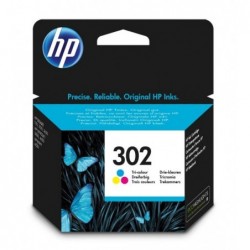 INK HP 302 F6U65AE CMY 4ML