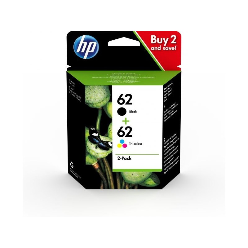 INK HP 62 N9J71AE CMYK OFFICEJET 5745 J3M80AE