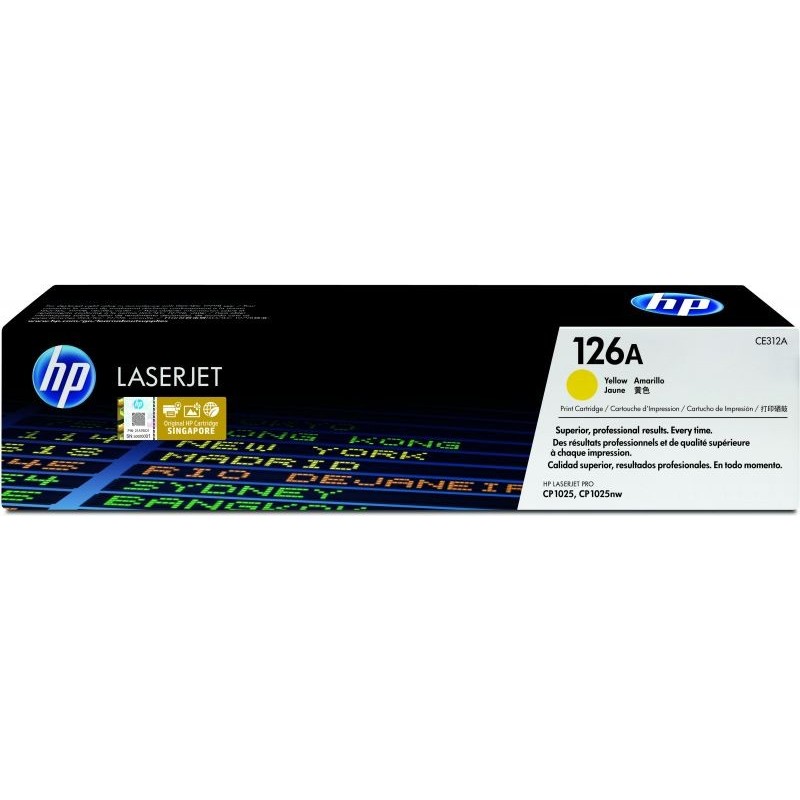 TONER HP L/J CE312A GIALLO 1000 PAG 