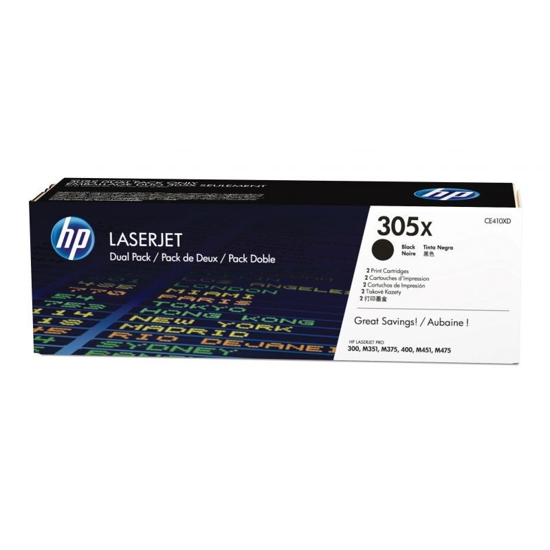 TONER HP LJ CE410XD 305X NERO PER M475DW/DN/M375NW