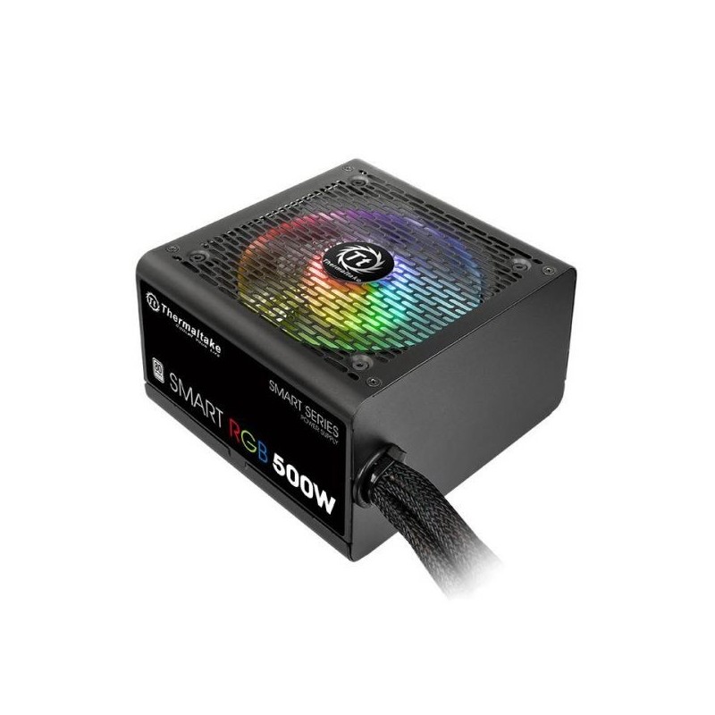 ALIMENTATORE 500W SMART RGB 80+ STANDARD 1-FAN 120MM PFC-A