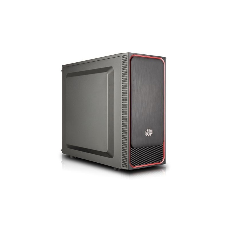 CASE MID-TOWER NO PSU MASTERBOX E500L 2USB3 BLACK RED