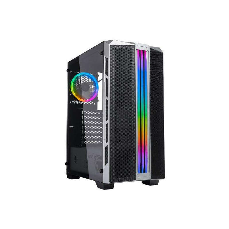 CASE MID-TOWER NO PSU DIAMOND C5 BK 1USB3 2USB2 VETRO TEMPERATO ARGB