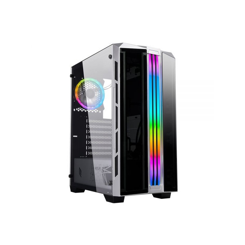 CASE MID-TOWER NO PSU DIAMOND C6 BK 1USB3 2USB2 VETRO TEMPERATO ARGB